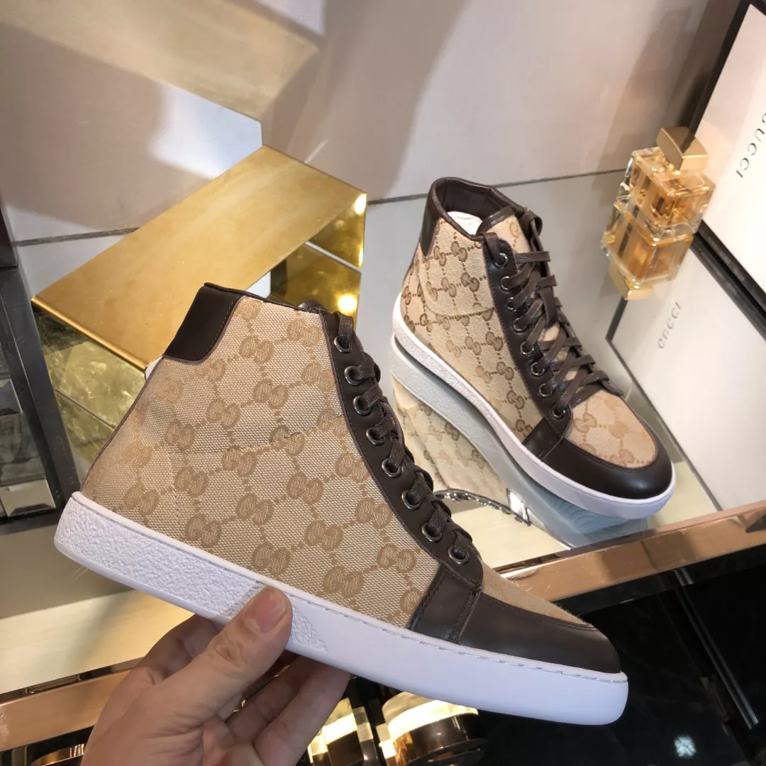 Minimalist 9354 Gucci High Tops Shoes For Men