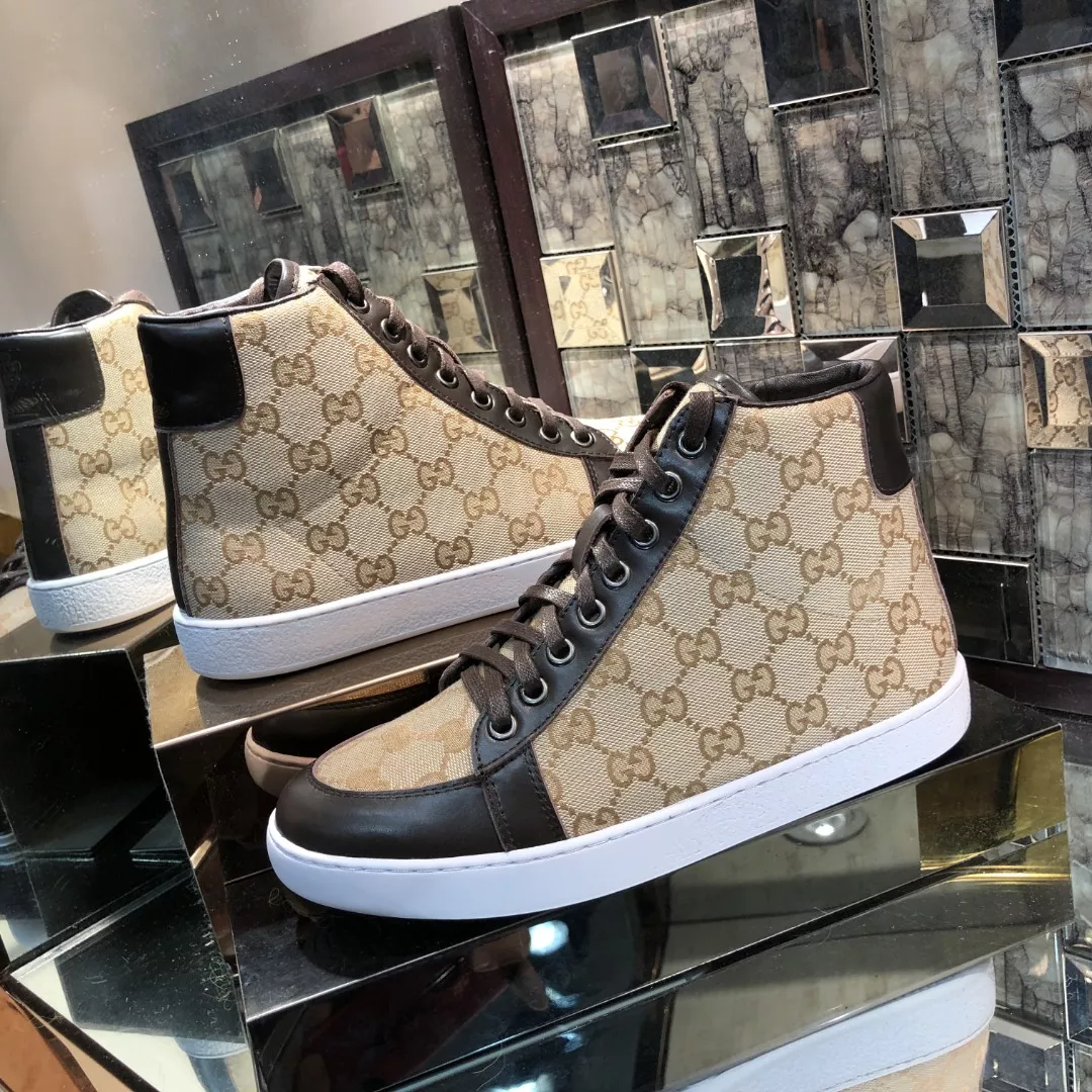 Minimalist 9354 Gucci High Tops Shoes For Men
