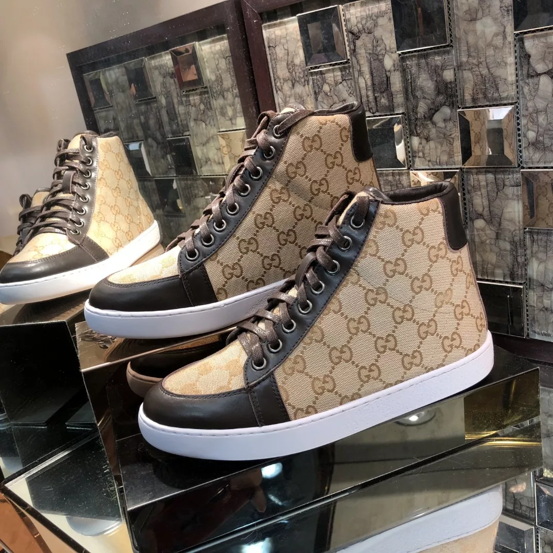 Minimalist 9354 Gucci High Tops Shoes For Men