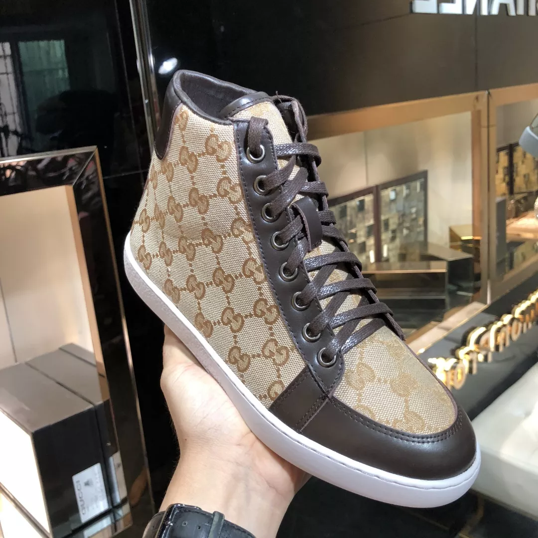Minimalist 9354 Gucci High Tops Shoes For Men