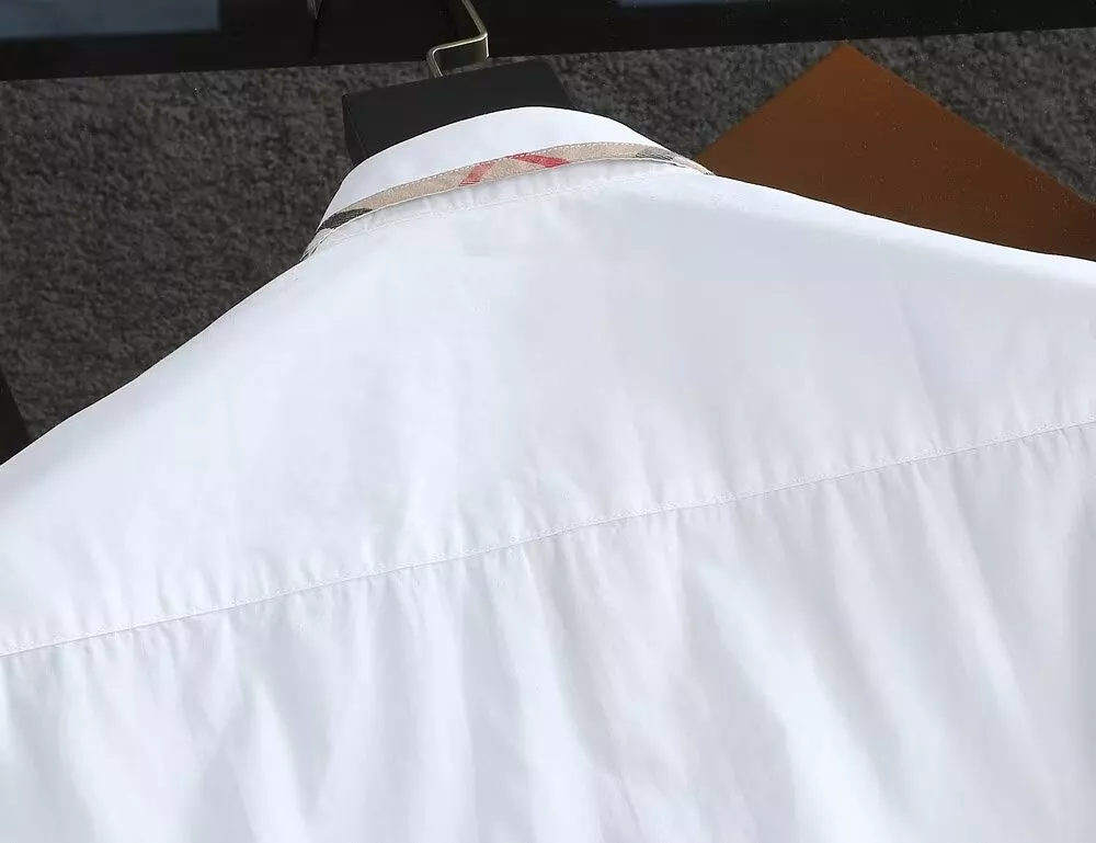 Minimalist 9490 Burberry Shirts Short Sleeved For Men