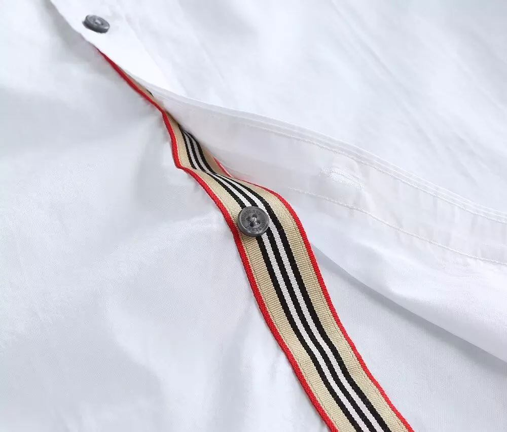 Minimalist 9490 Burberry Shirts Short Sleeved For Men