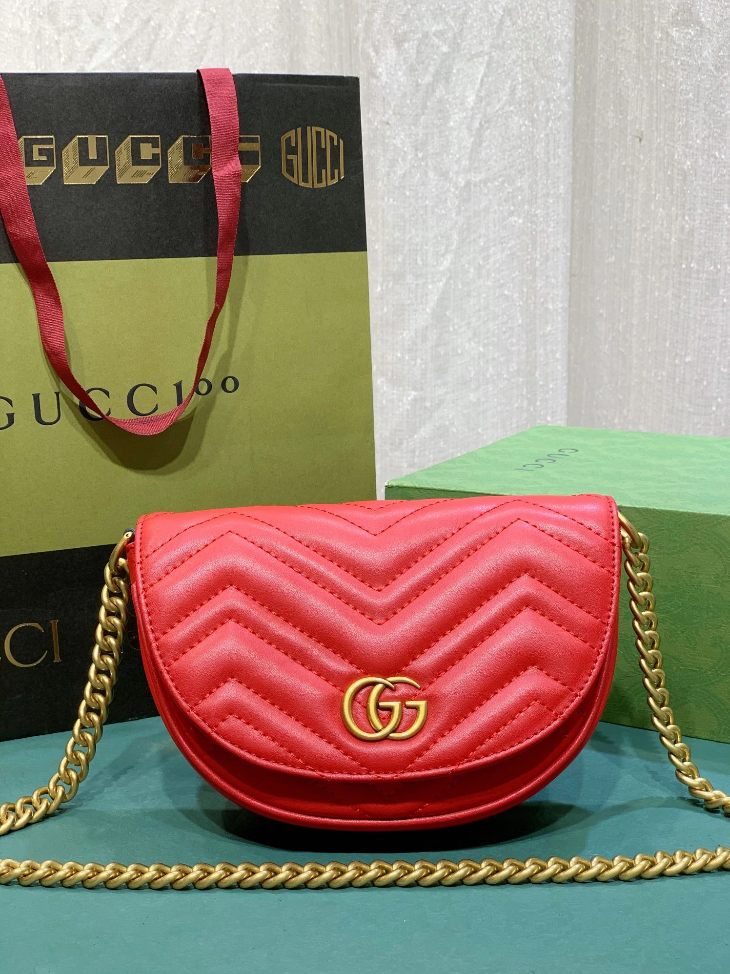 Minimalist 9744 Gucci AAA Quality Messenger Bags For Women