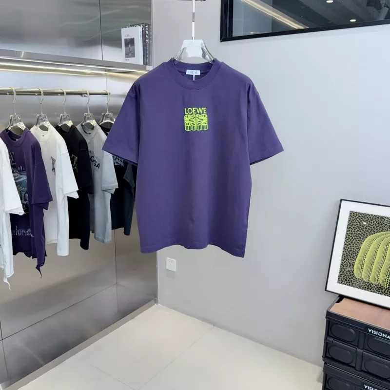 Minimalist 9754 LOEWE T-Shirts Short Sleeved For Unisex