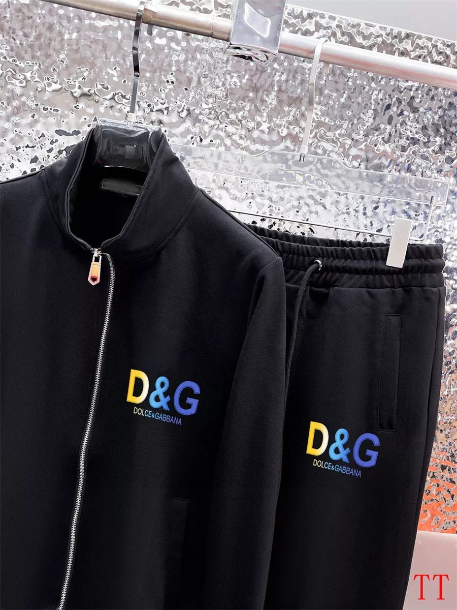 Modern 1014 Dolce & Gabbana D&G Tracksuits Long Sleeved For Men