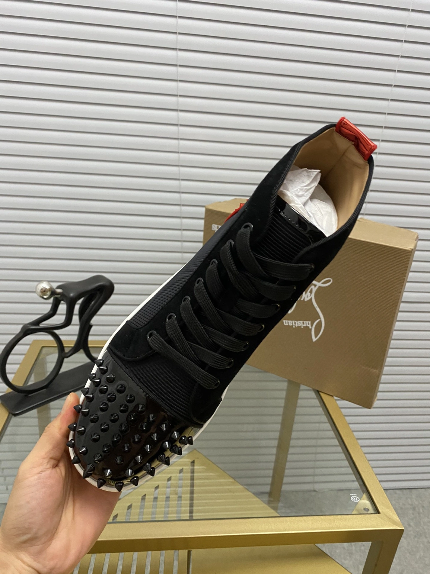 Modern 1042 Christian Louboutin High Tops Shoes For Men
