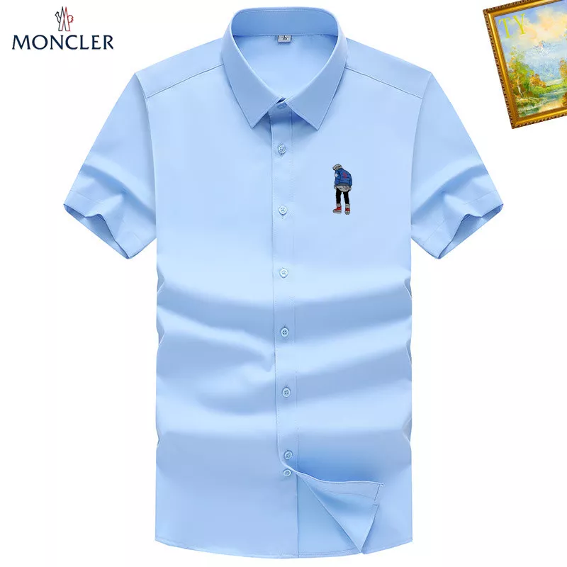 Modern 1174 Moncler Shirts Short Sleeved For Men