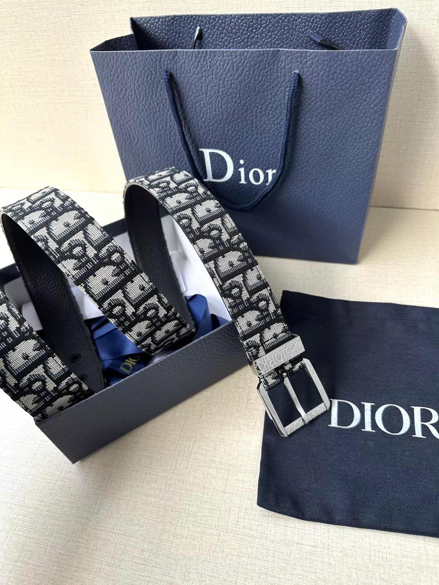 Modern 1438 Christian Dior AAA Quality Belts In 3.5cm For Men