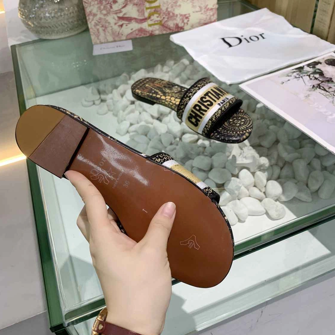 Modern 1450 Christian Dior Slippers For Women