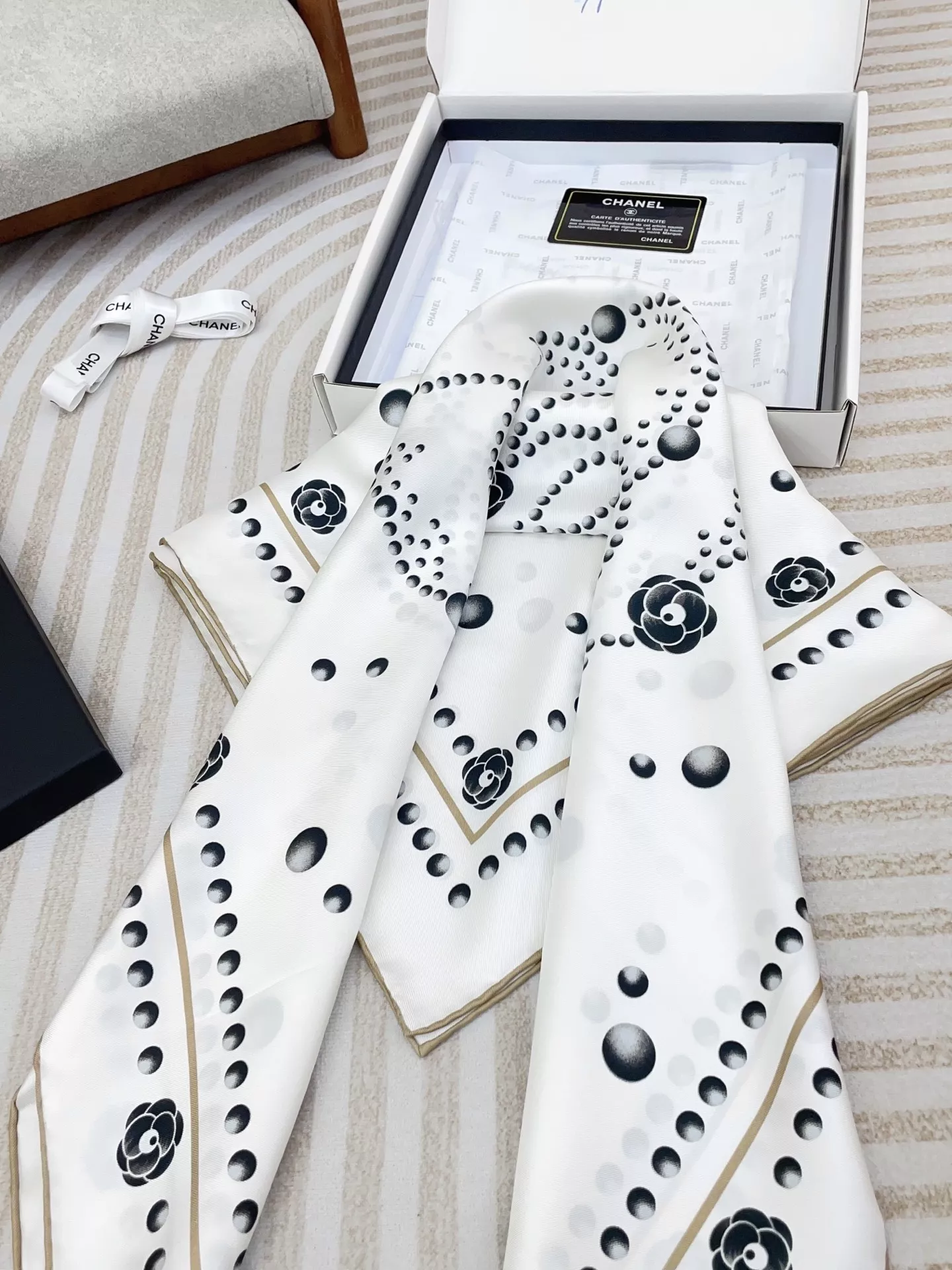 Modern 1518 Chanel Silk Squares