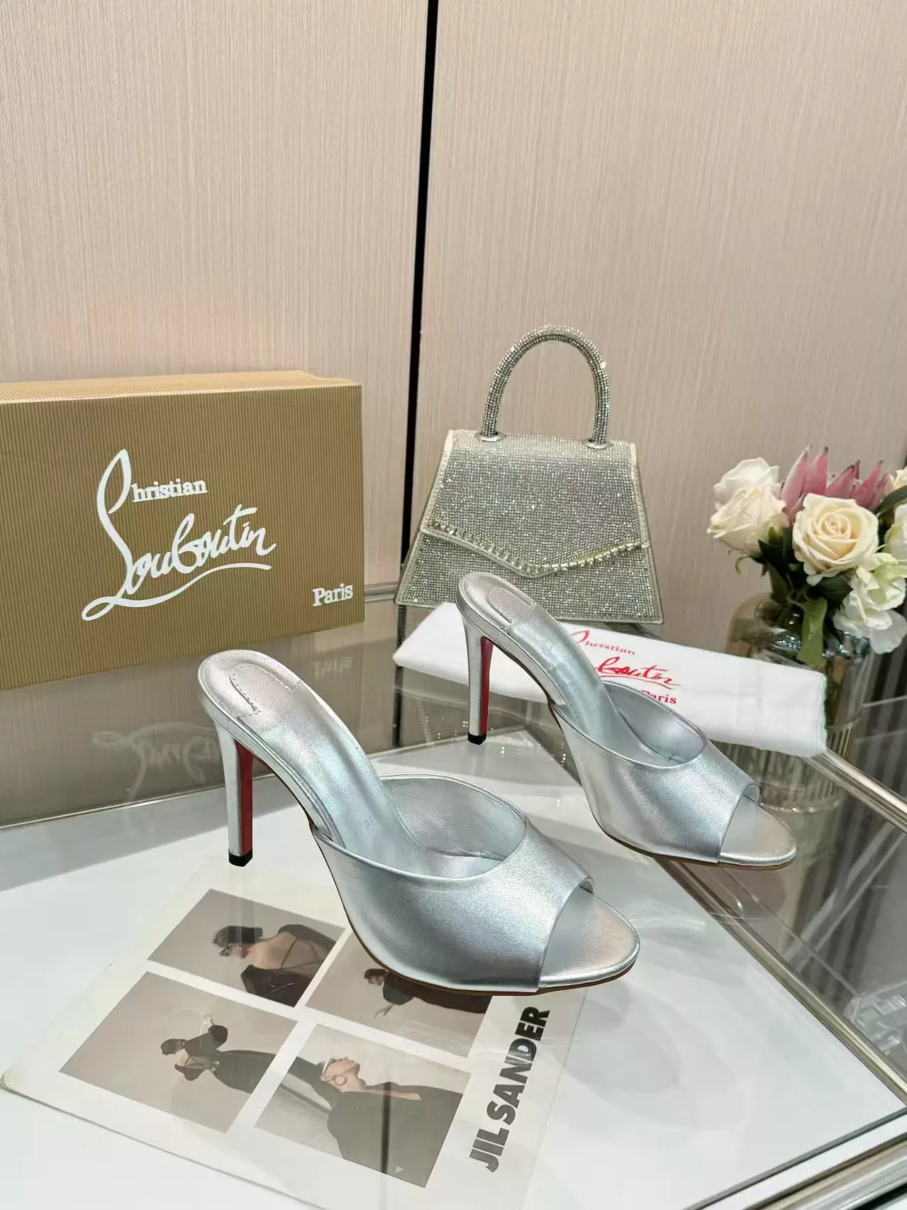 Modern 1656 Christian Louboutin CL Slippers For Women