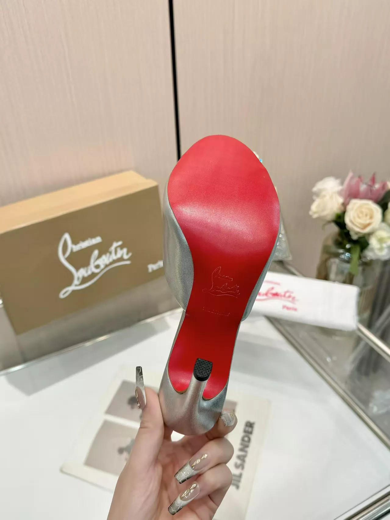 Modern 1656 Christian Louboutin CL Slippers For Women