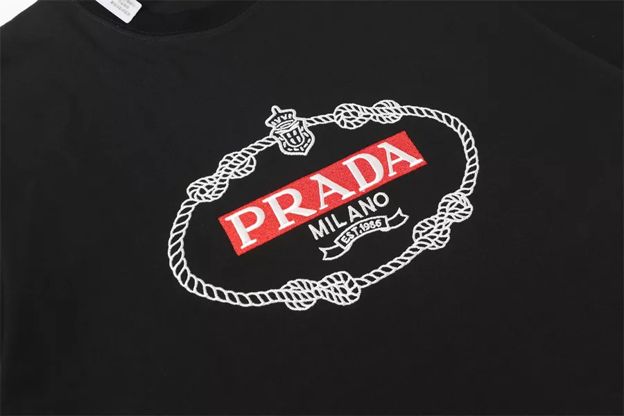 Modern 1726 Prada T-Shirts Short Sleeved For Unisex