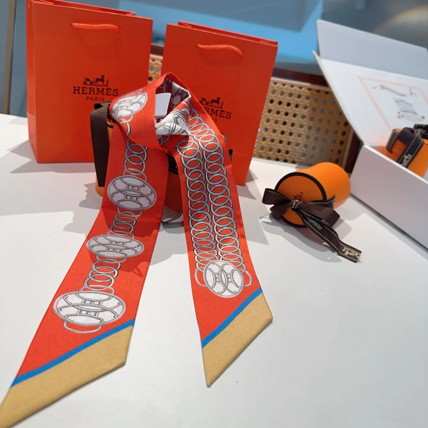 Modern 1944 Hermes Silk Scarf