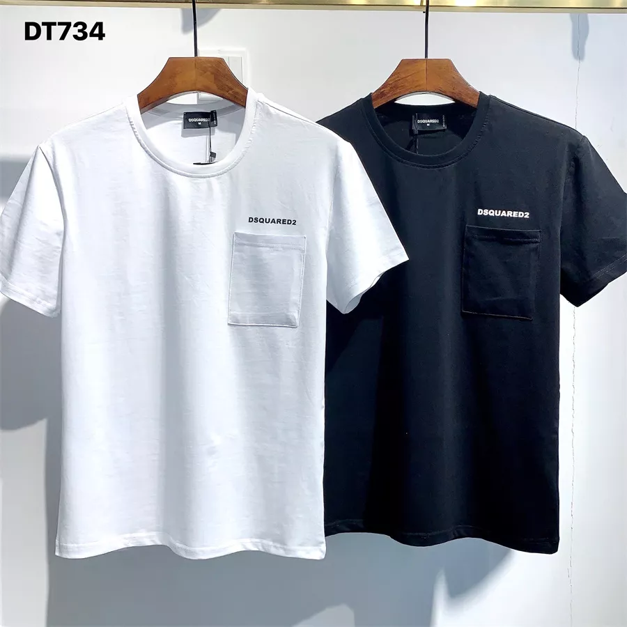 Modern 217 Dsquared T-Shirts Short Sleeved For Men