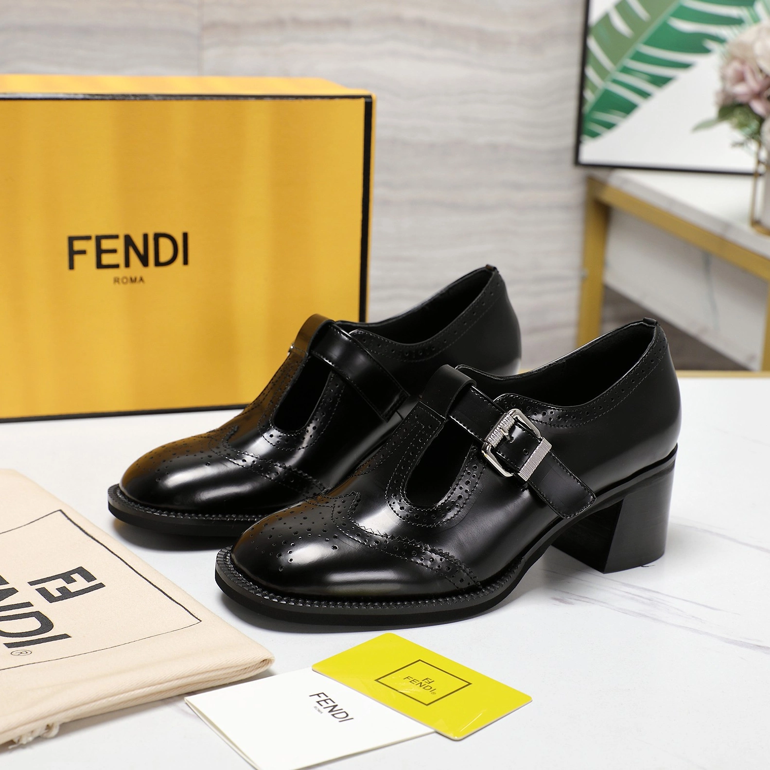 Modern 2673 Fendi High-Heeled Shoes For Women