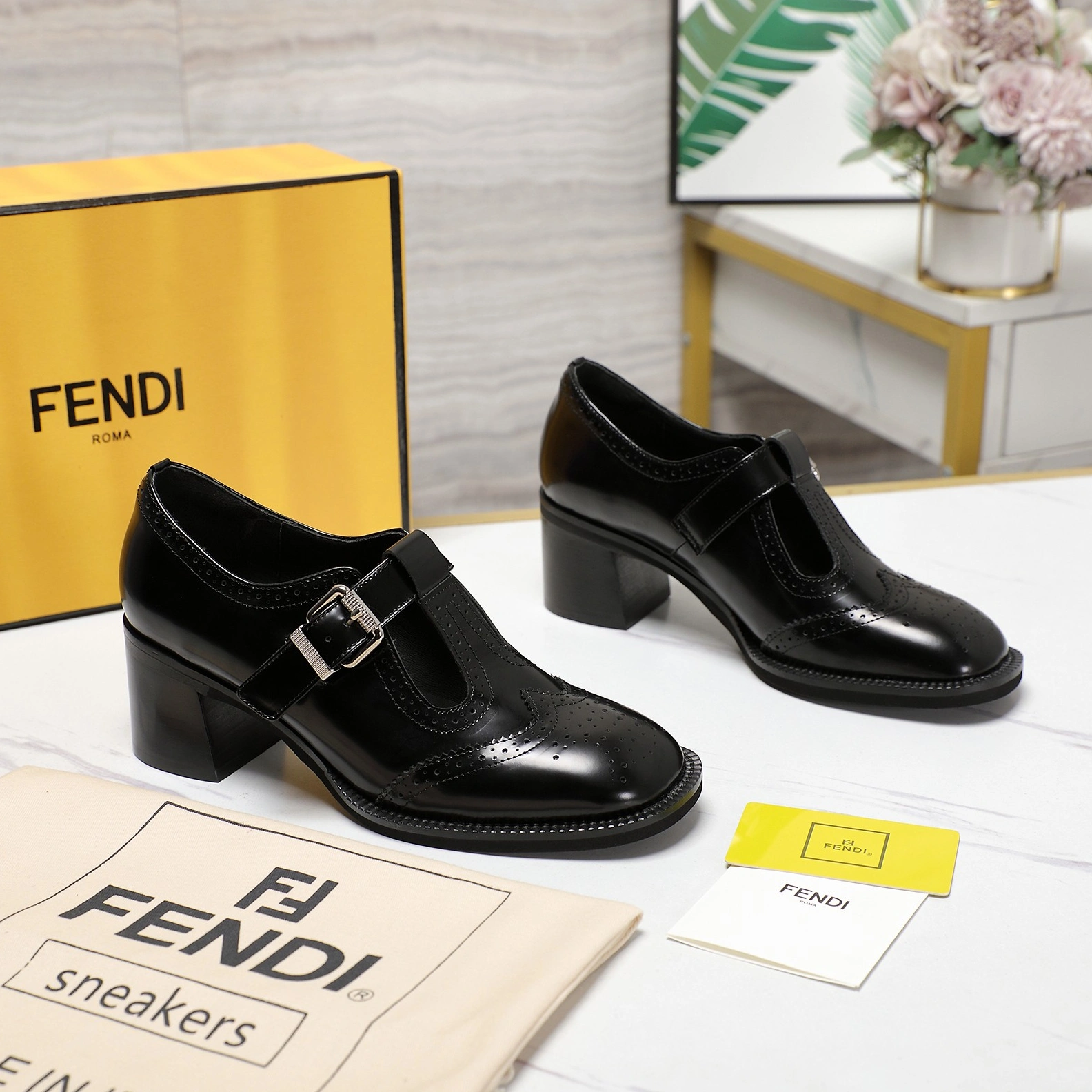 Modern 2673 Fendi High-Heeled Shoes For Women