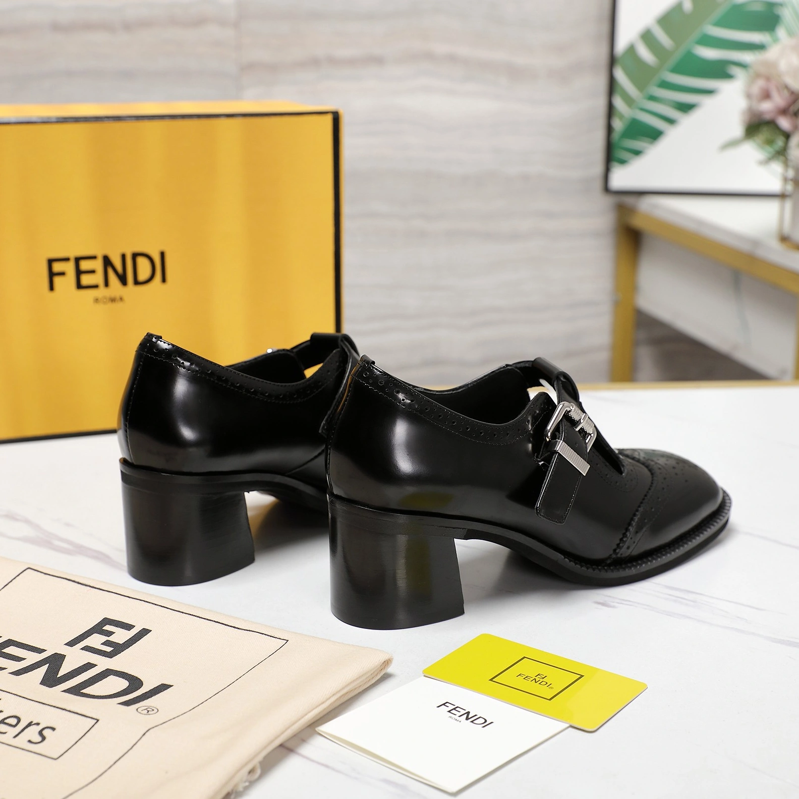 Modern 2673 Fendi High-Heeled Shoes For Women