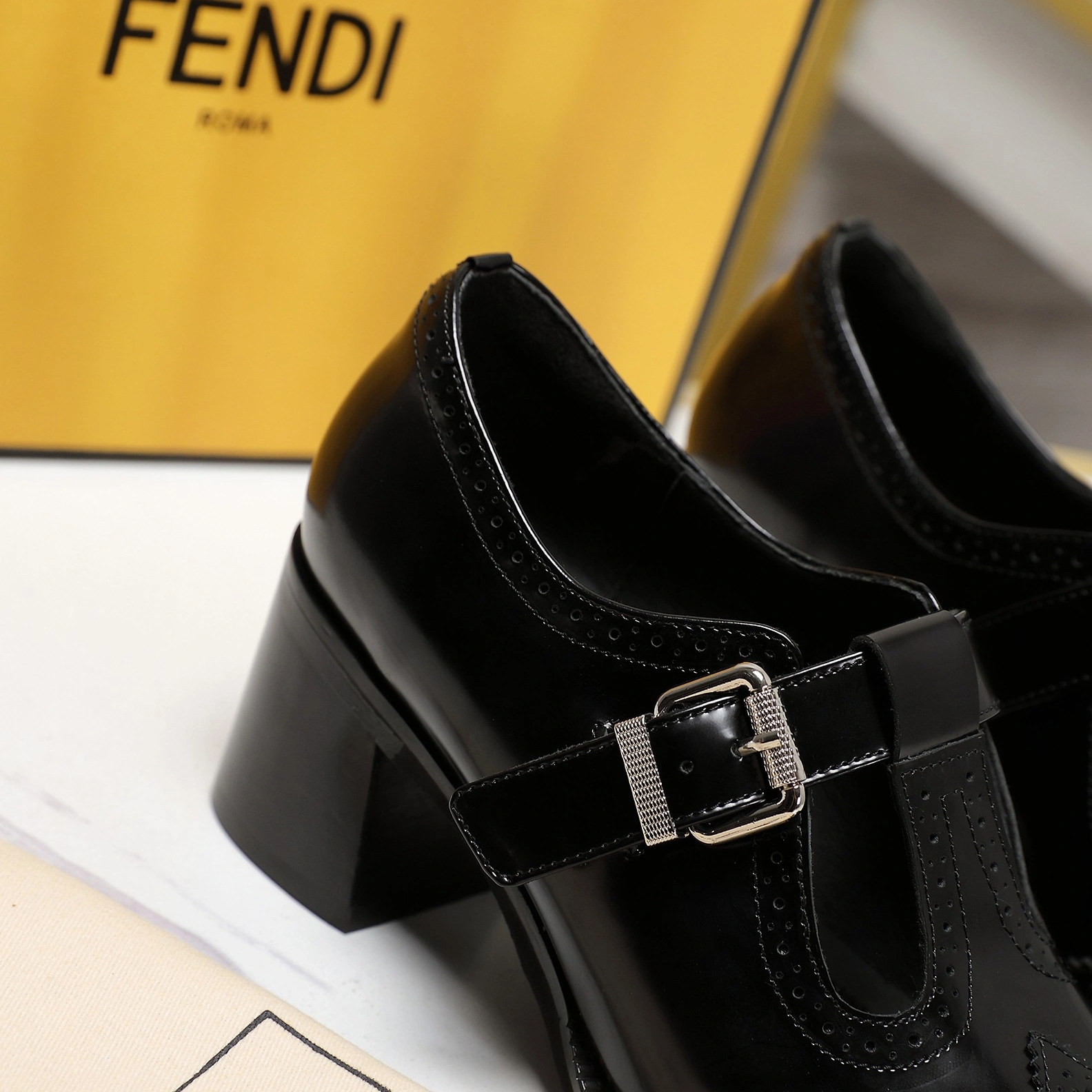 Modern 2673 Fendi High-Heeled Shoes For Women