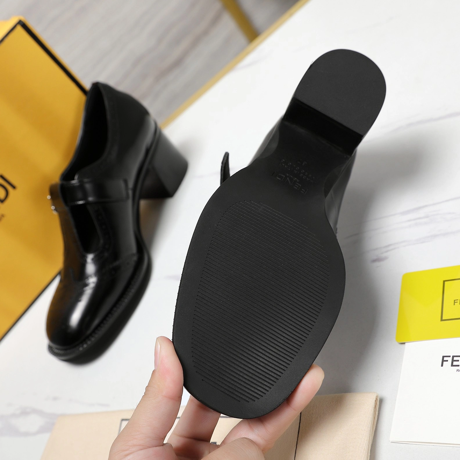 Modern 2673 Fendi High-Heeled Shoes For Women
