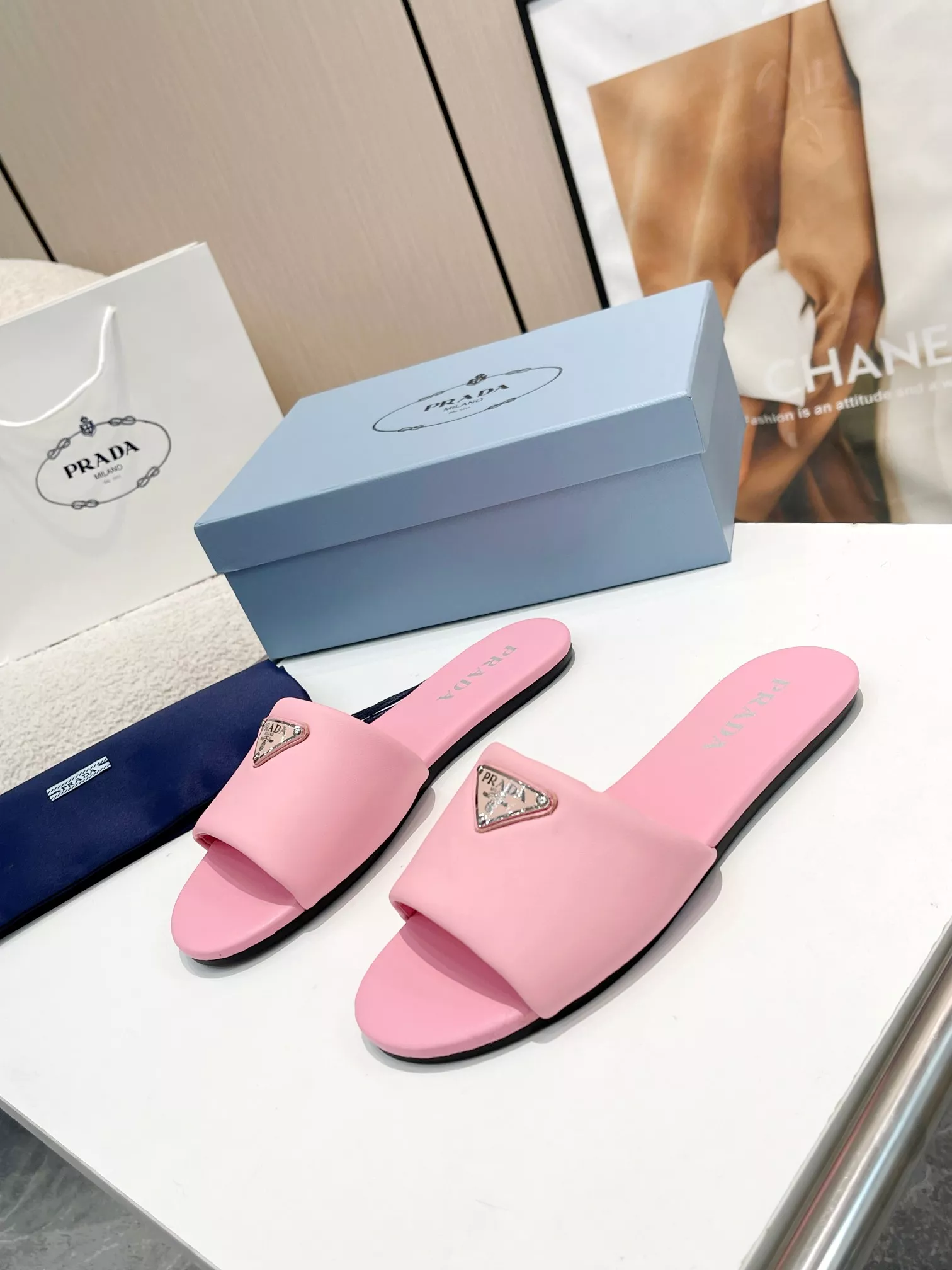 Modern 4323 Prada Slippers For Women