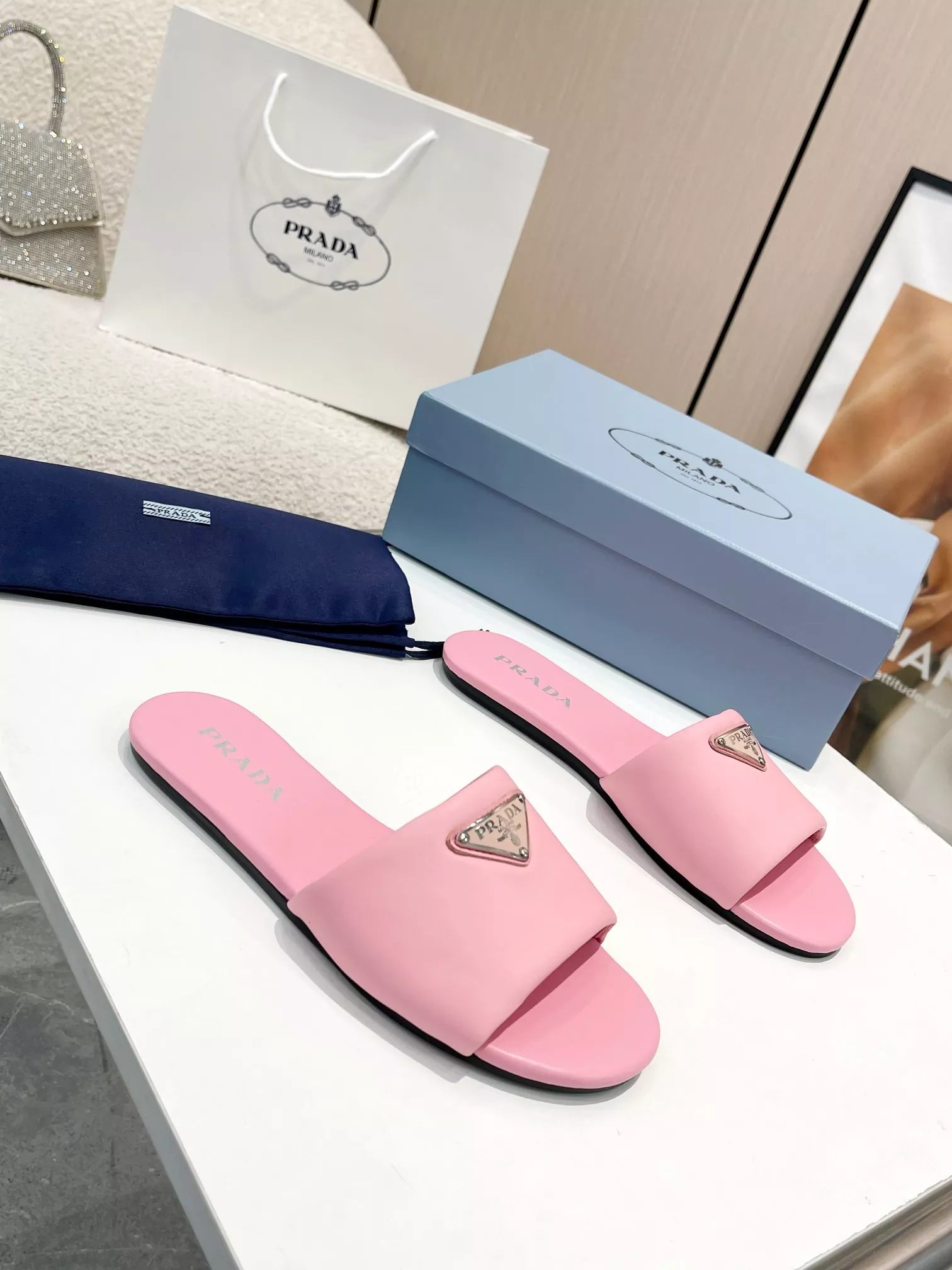 Modern 4323 Prada Slippers For Women
