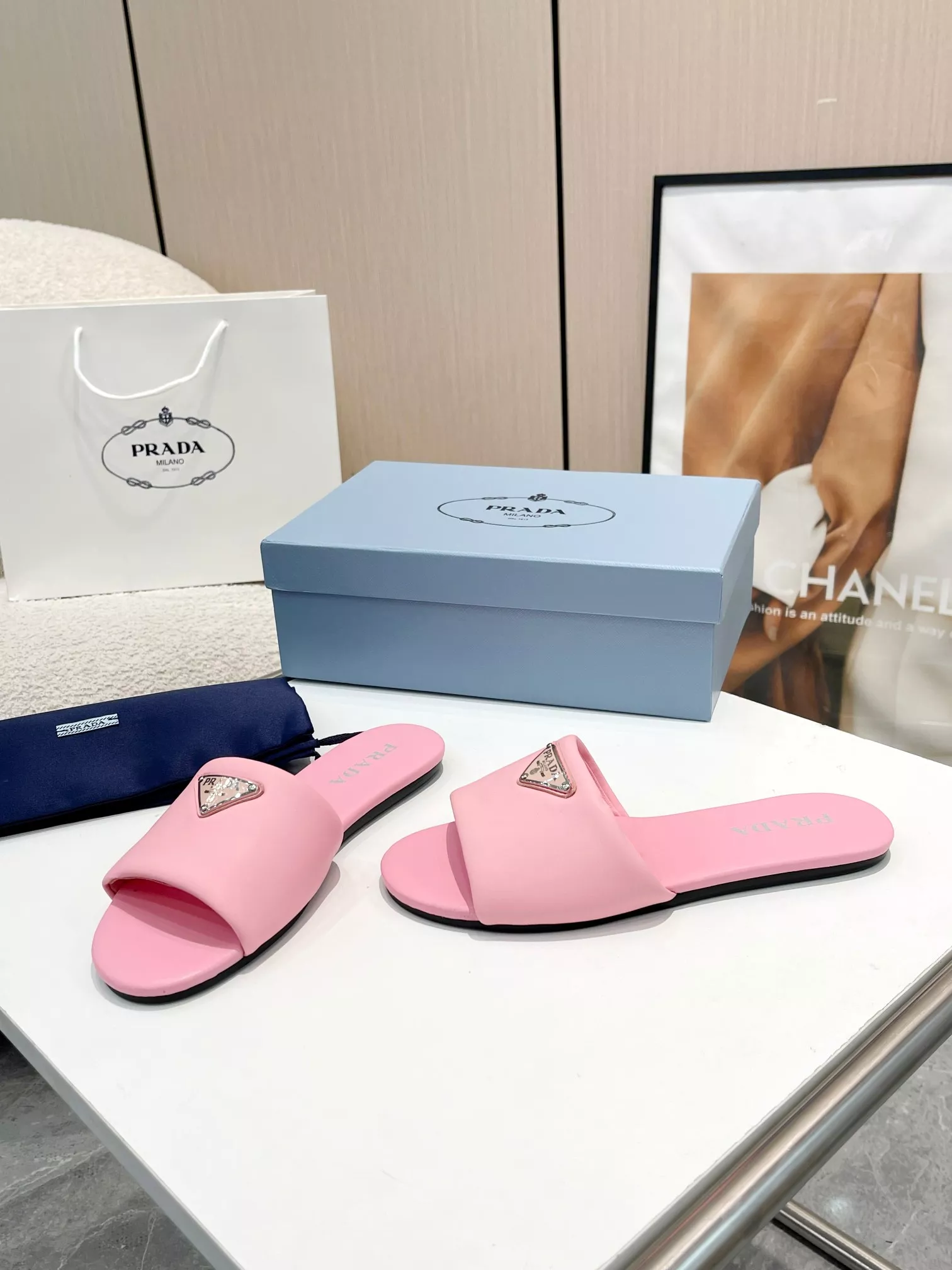 Modern 4323 Prada Slippers For Women