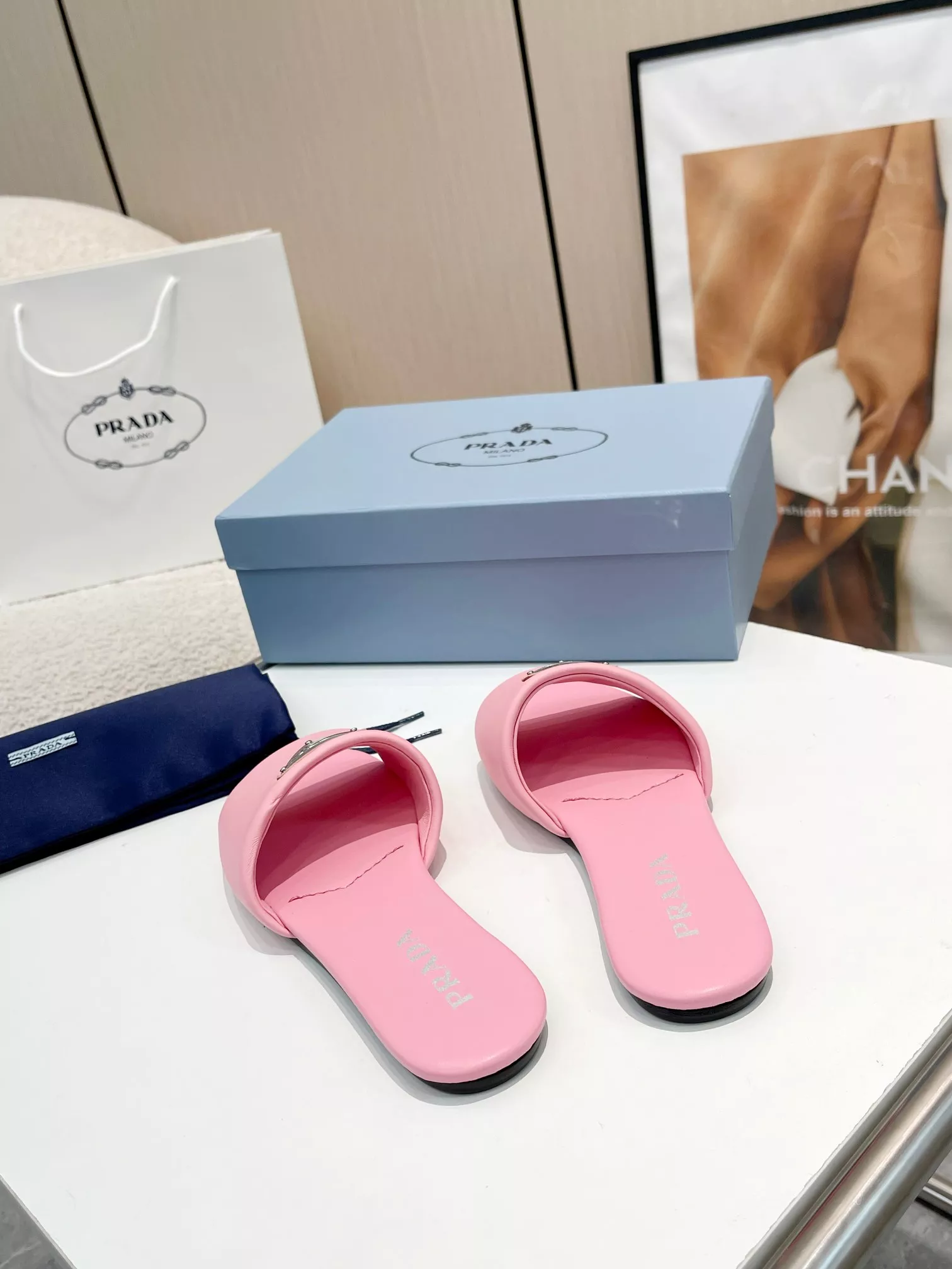 Modern 4323 Prada Slippers For Women