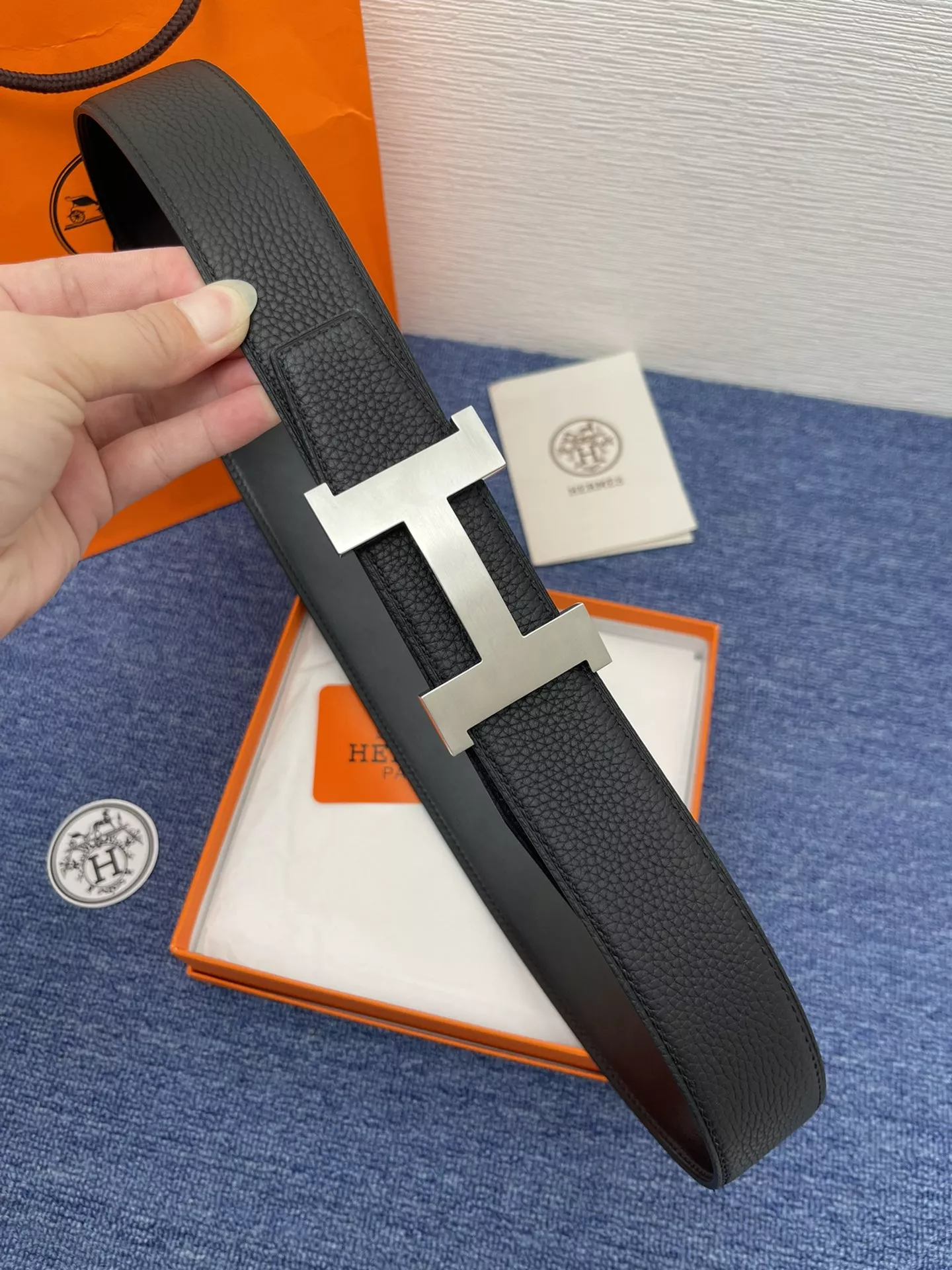 Modern 5541 Hermes AAA Quality Belts In 3.8cm For Men