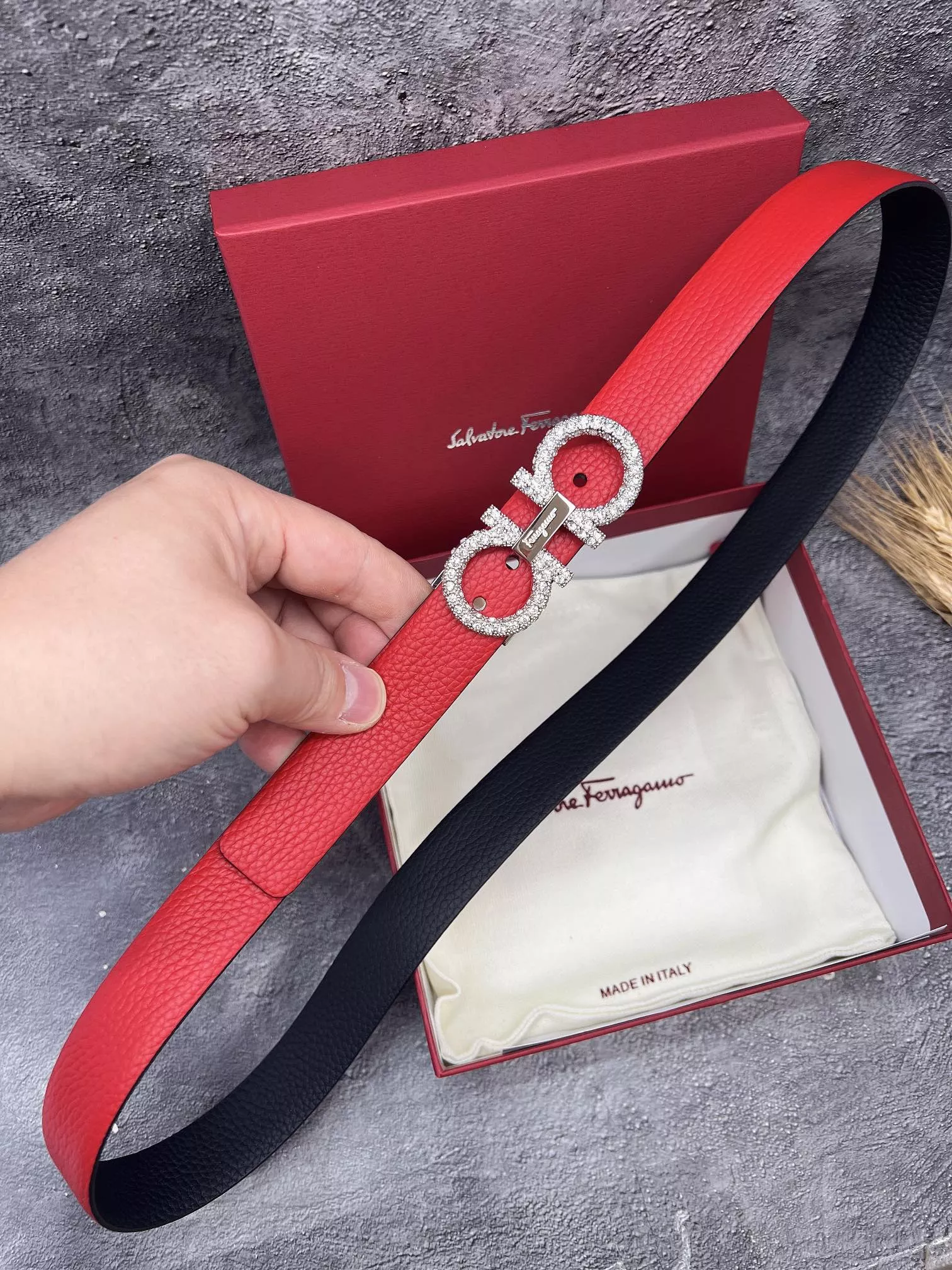 Modern 5656 Salvatore Ferragamo AAA Quality Belts In 2.5cm For Women