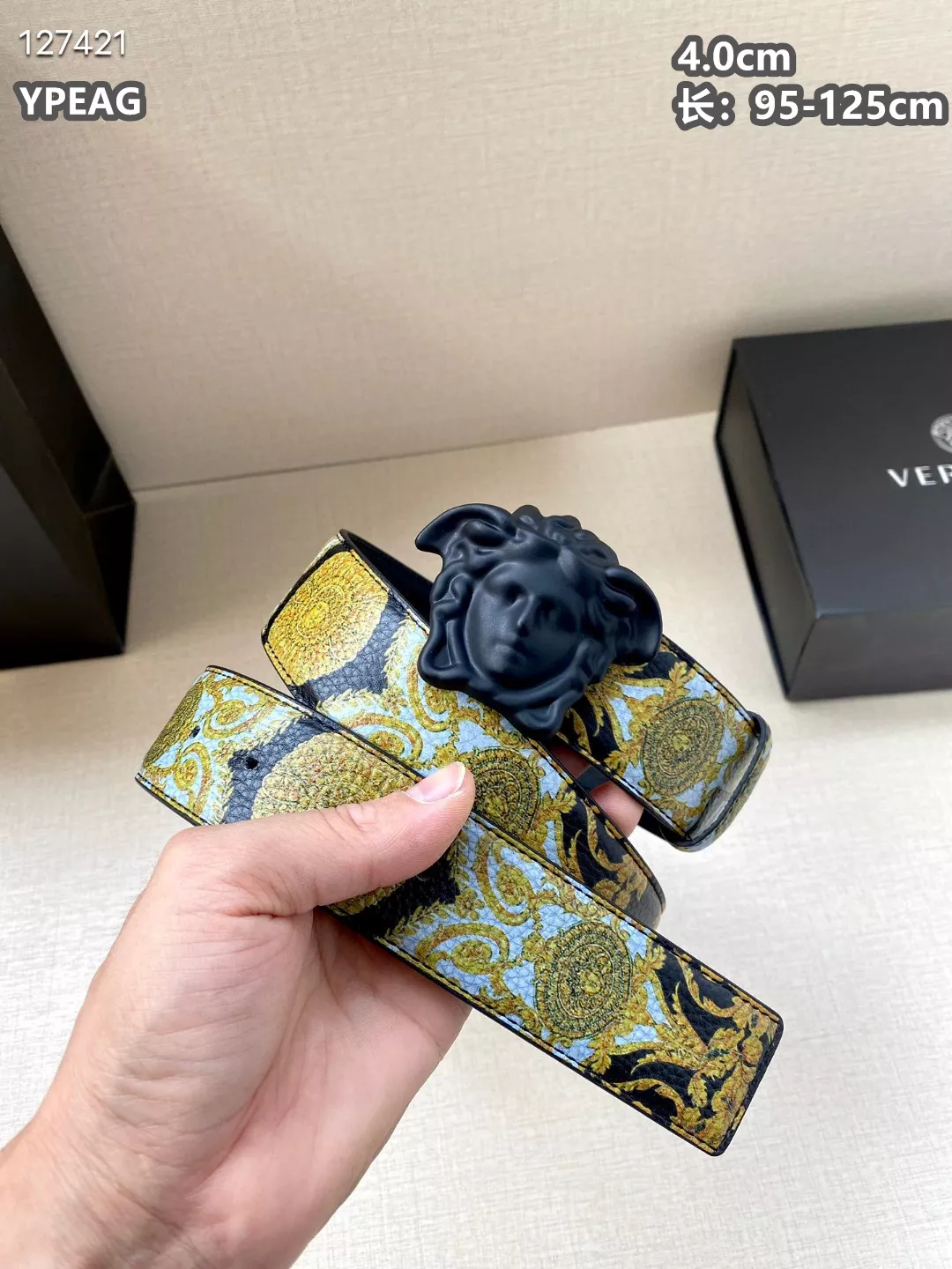 Modern 5905 Versace AAA Quality Belts For Unisex