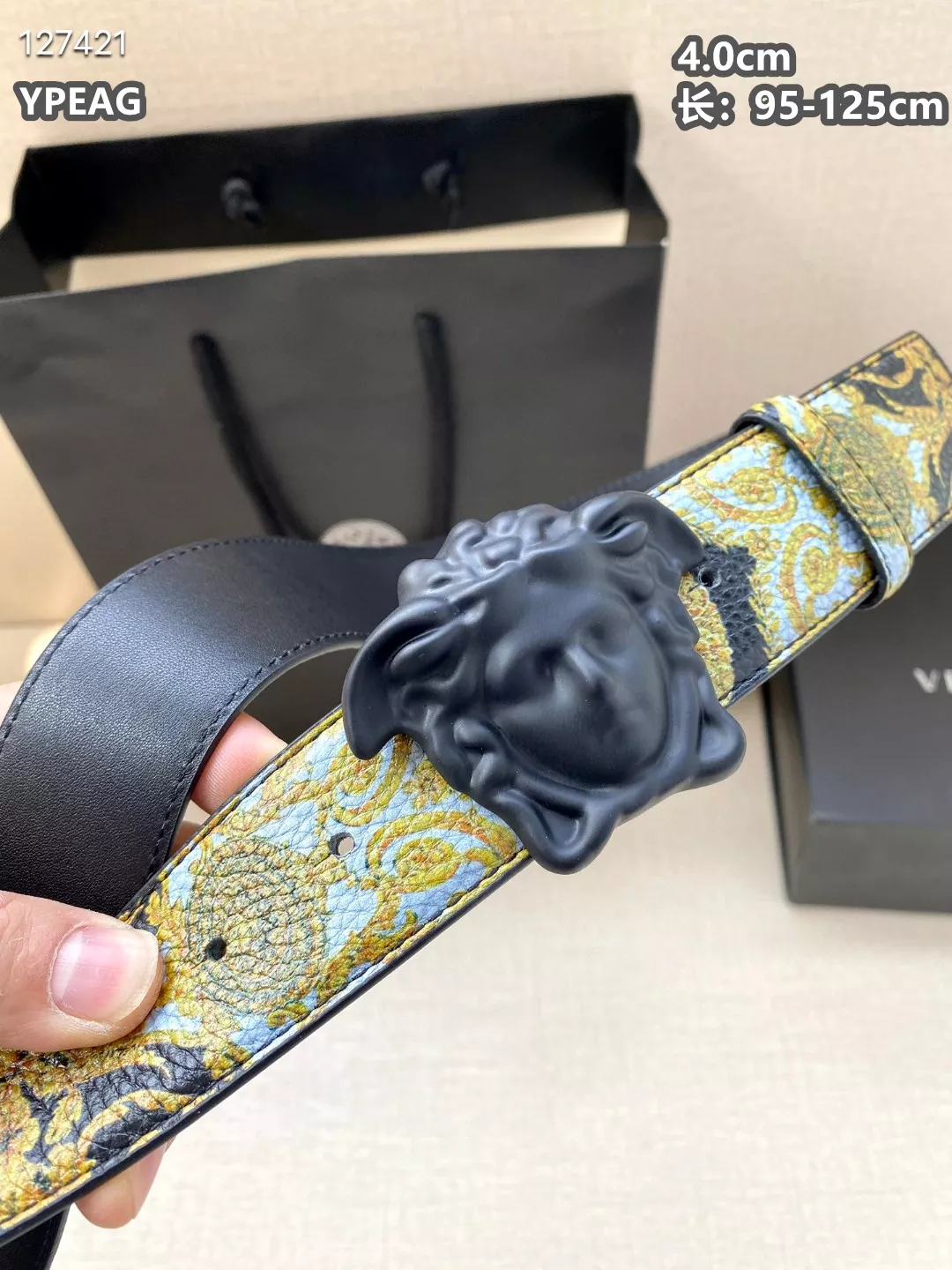 Modern 5905 Versace AAA Quality Belts For Unisex