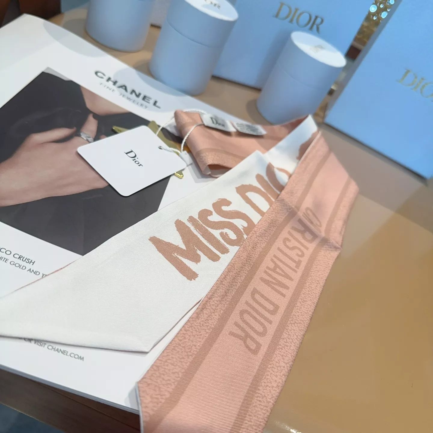 Modern 6062 Christian Dior Silk Scarf