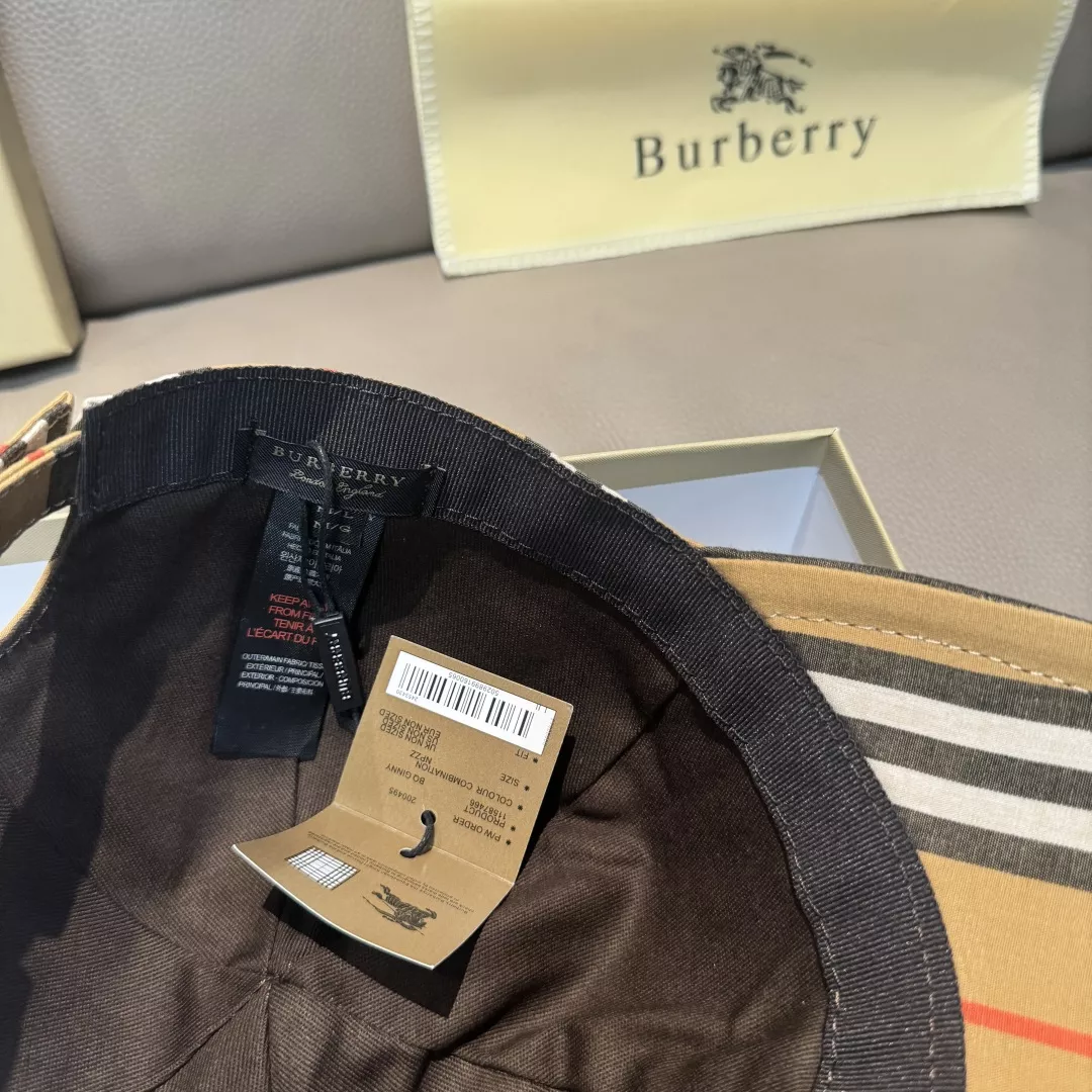 Modern 6381 Burberry Caps