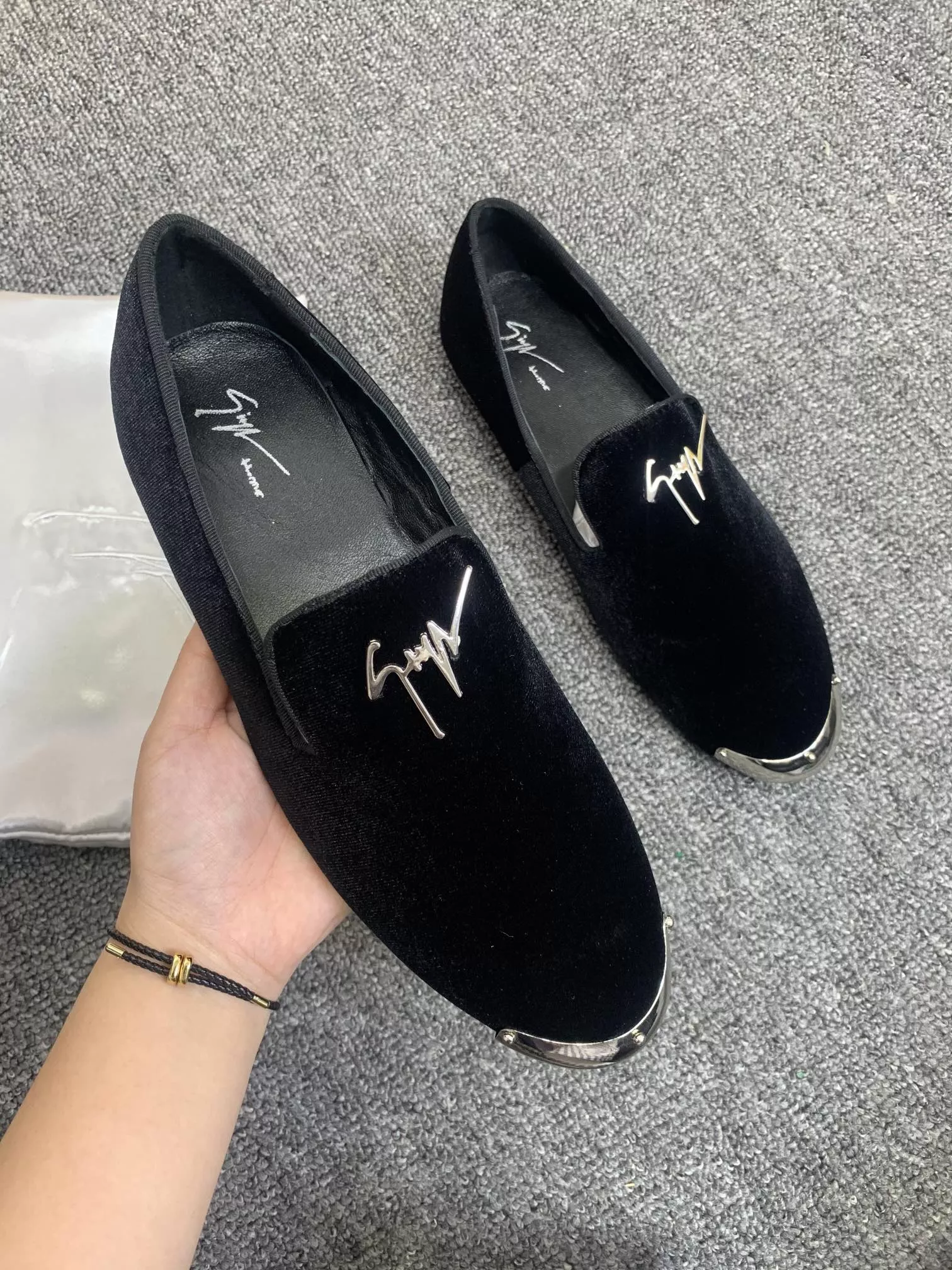 Modern 6473 Giuseppe Zanotti GZ Leather Shoes For Women