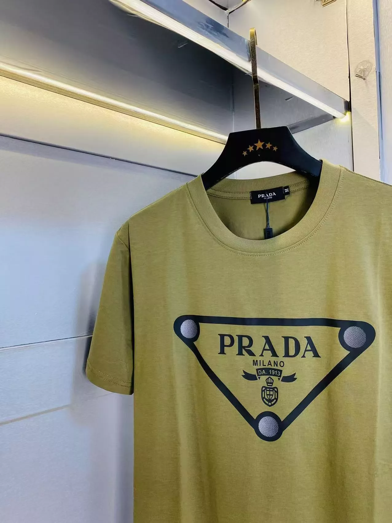 Modern 6579 Prada T-Shirts Short Sleeved For Men