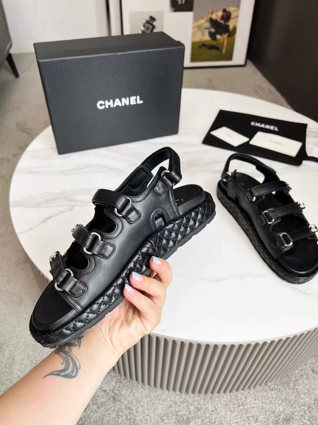 Modern 7393 Chanel Sandal For Women