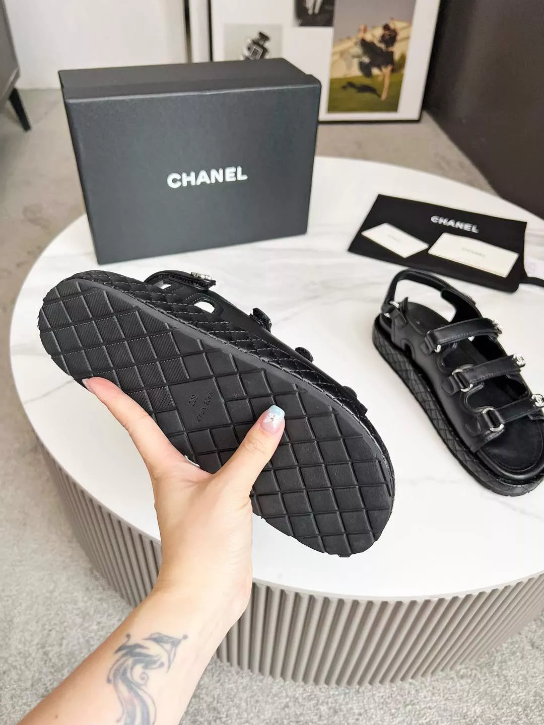 Modern 7393 Chanel Sandal For Women