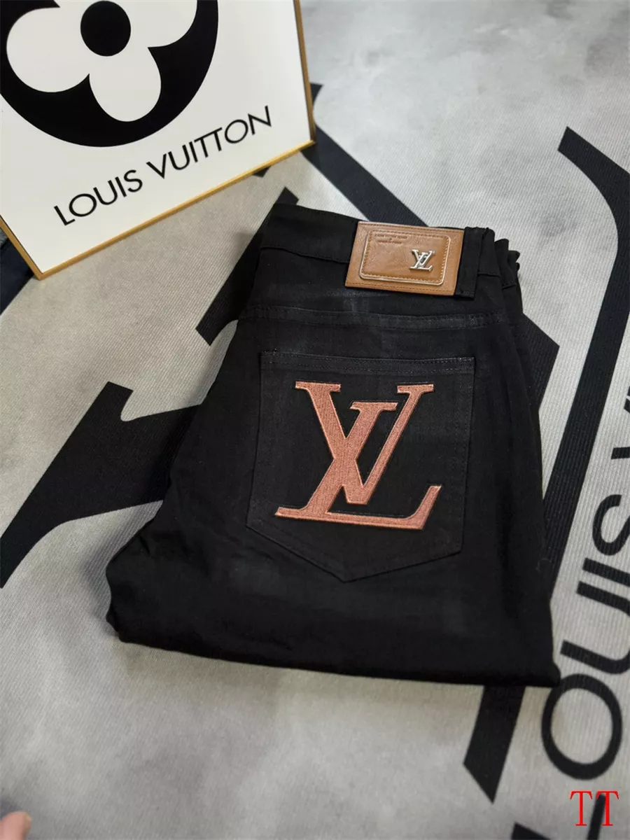 Modern 7569 Louis Vuitton LV Jeans For Men