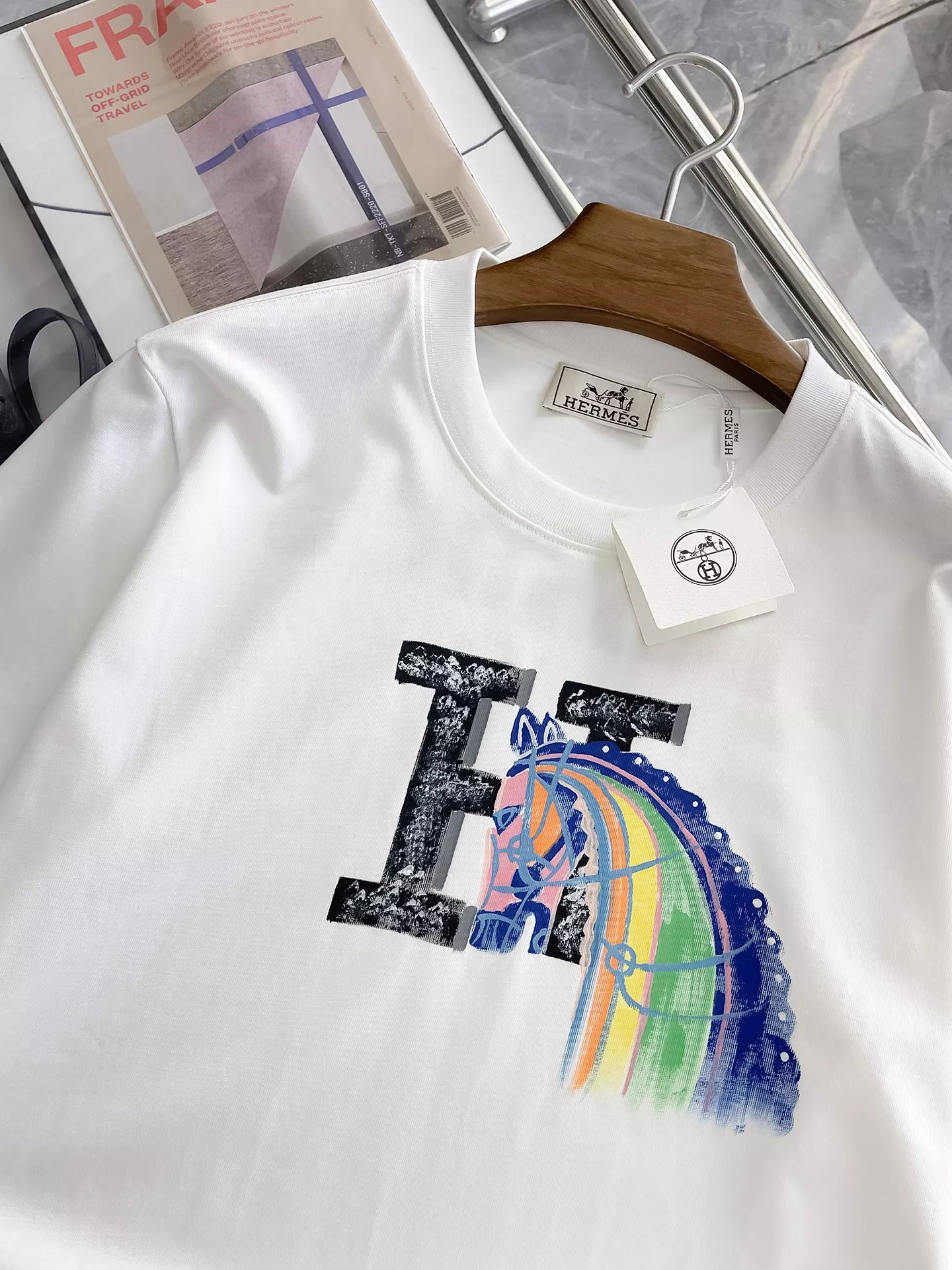Modern 7629 Hermes T-Shirts Short Sleeved For Men