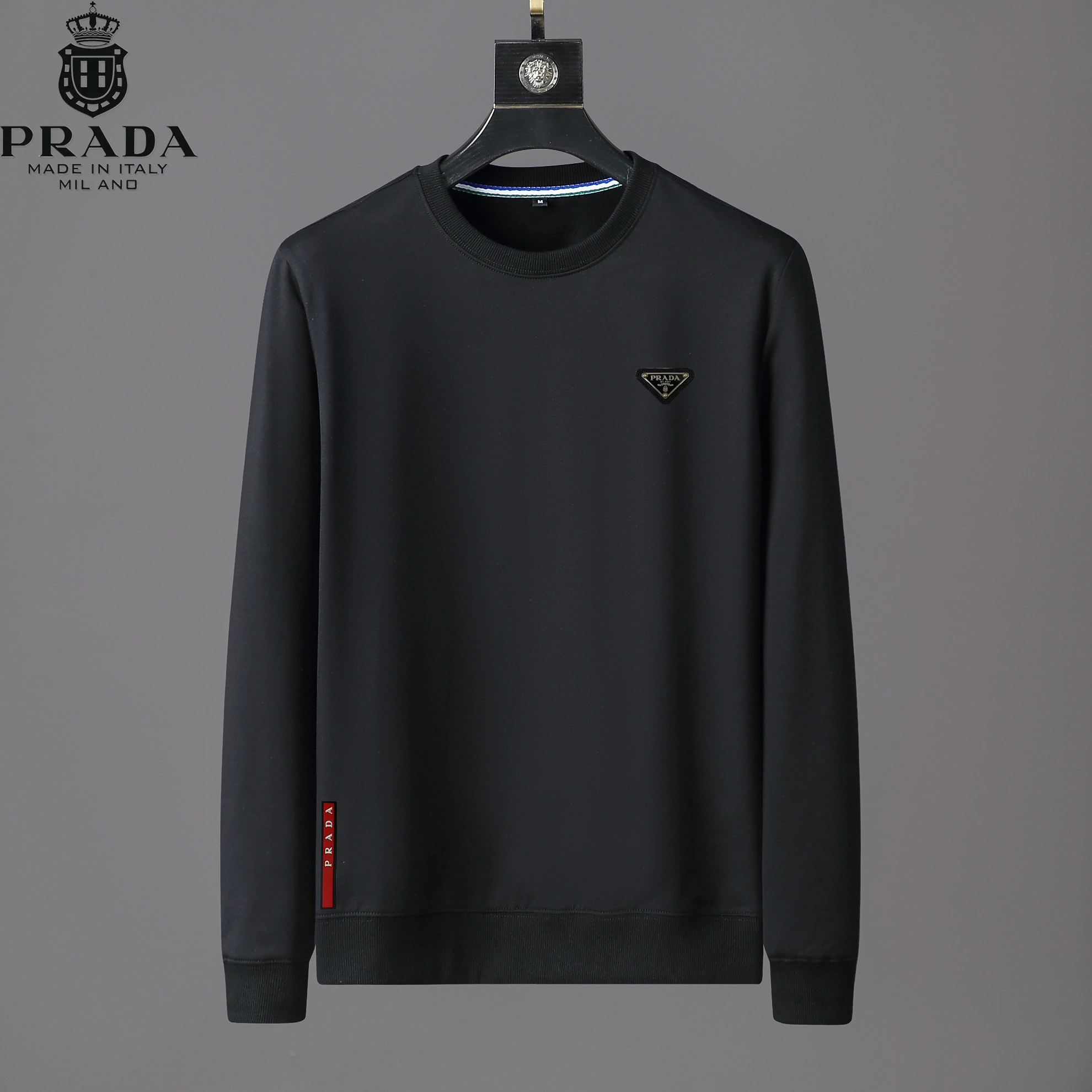 Modern 8134 Prada Hoodies Long Sleeved For Men