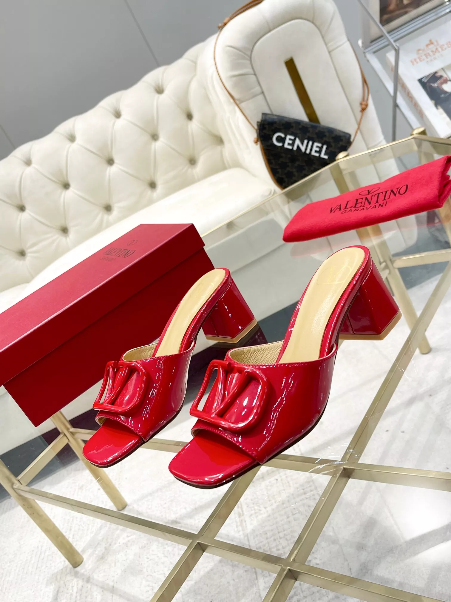 Modern 8206 Valentino Slippers For Women