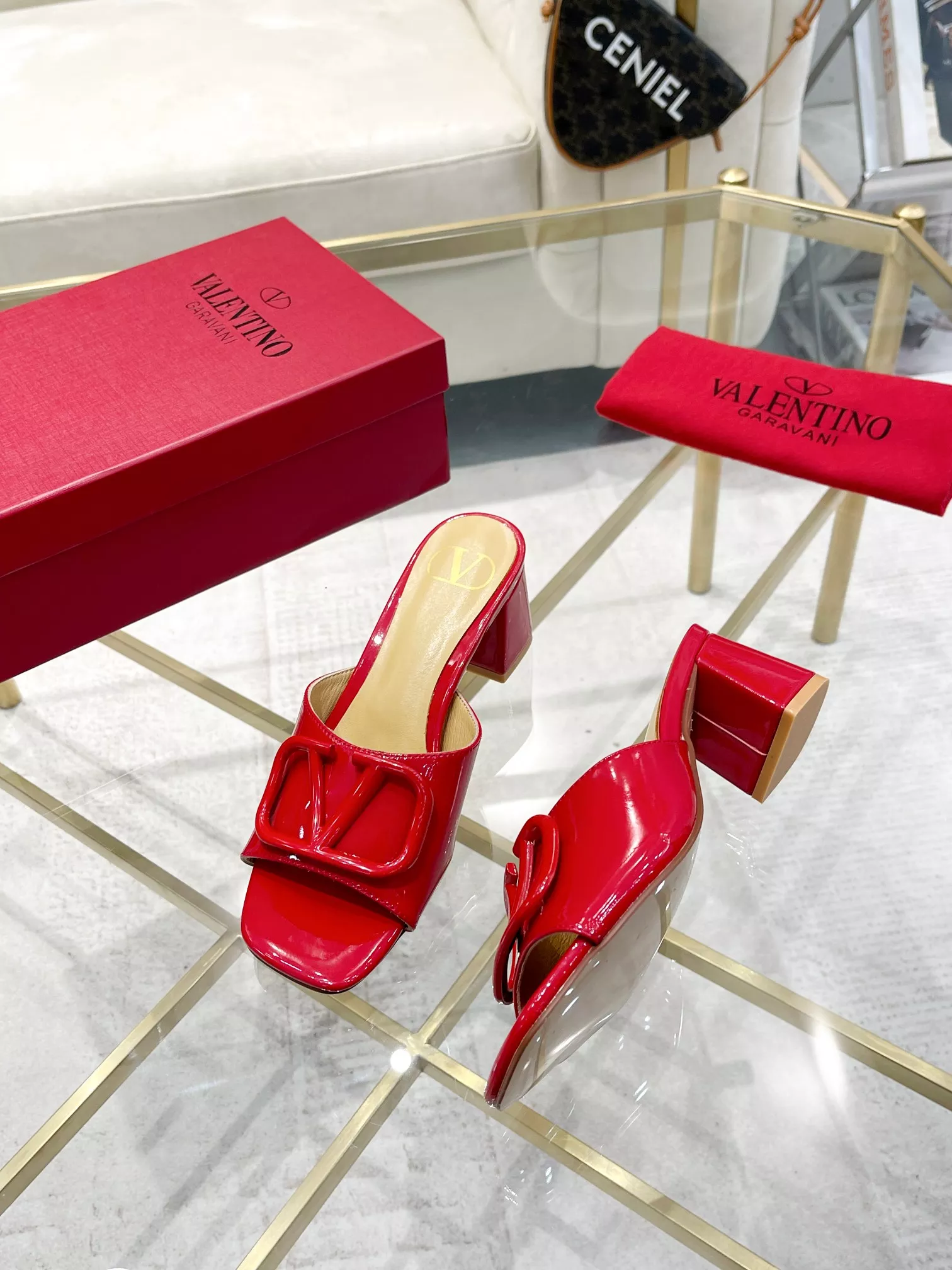 Modern 8206 Valentino Slippers For Women