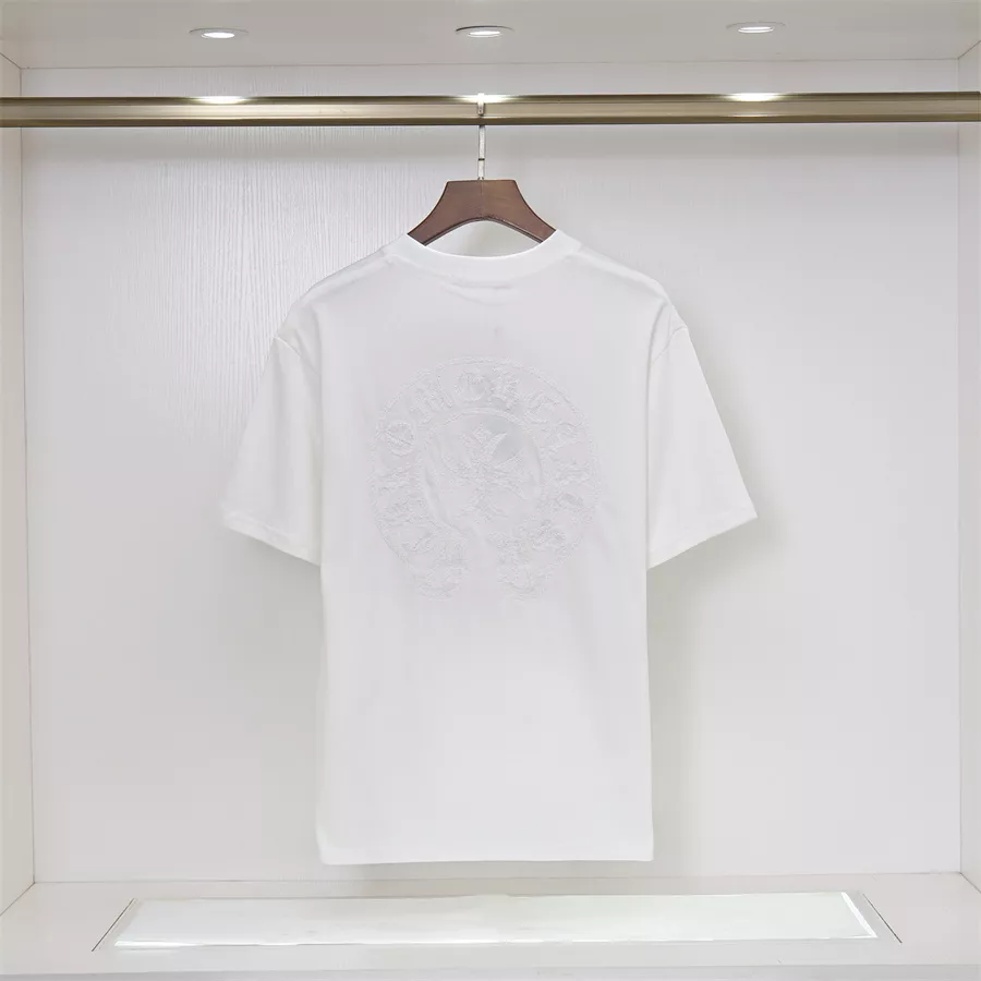 Modern 8367 Chrome Hearts T-Shirts Short Sleeved For Unisex
