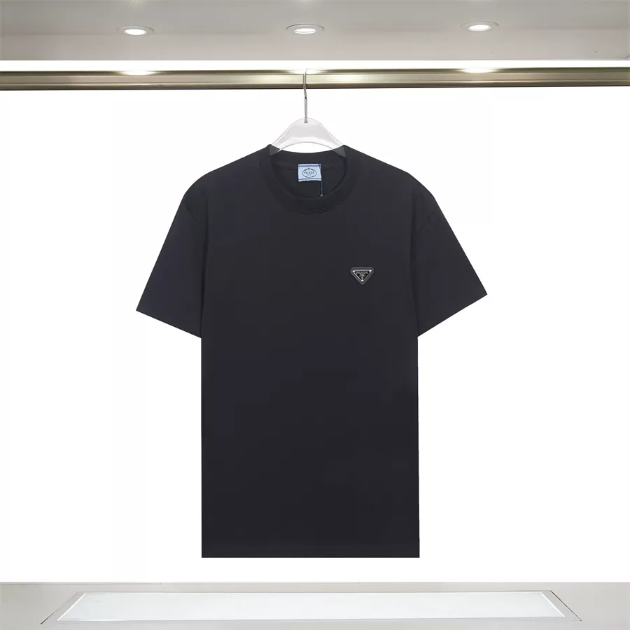 Modern 8556 Prada T-Shirts Short Sleeved For Unisex