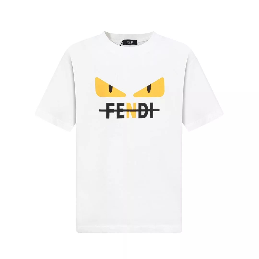 Modern 8897 Fendi T-Shirts Short Sleeved For Unisex