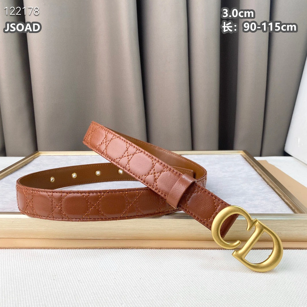 Modern 9288 Christian Dior AAA Quality Belts For Women