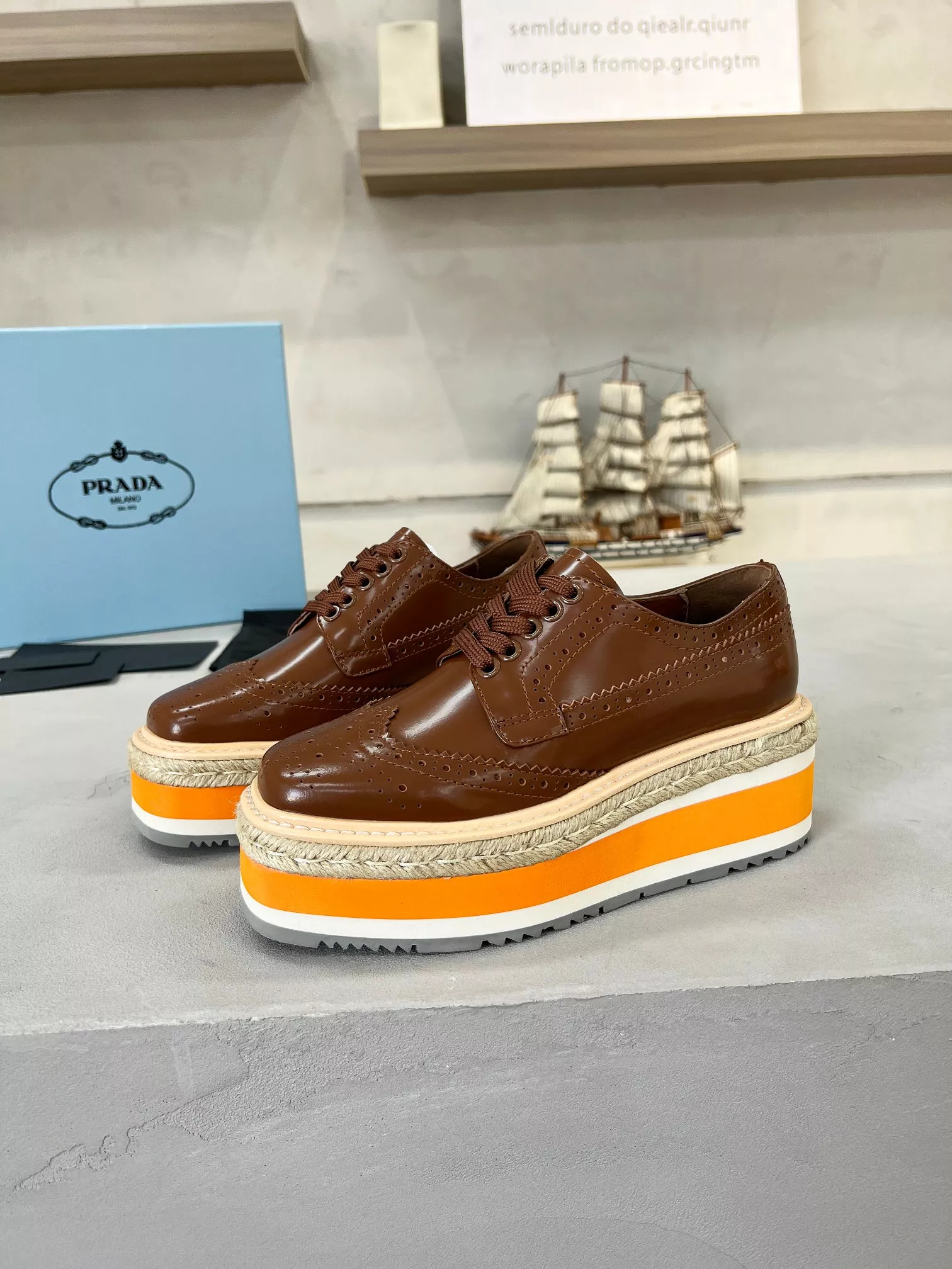 Modern 9330 Prada Casual Shoes For Women