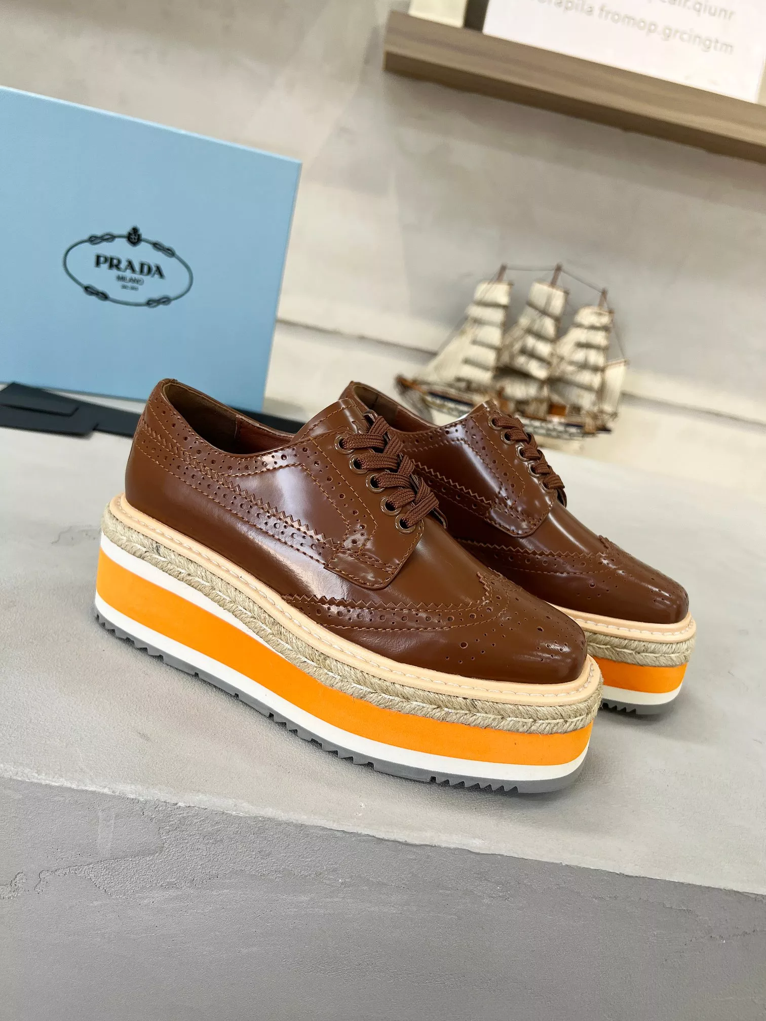 Modern 9330 Prada Casual Shoes For Women