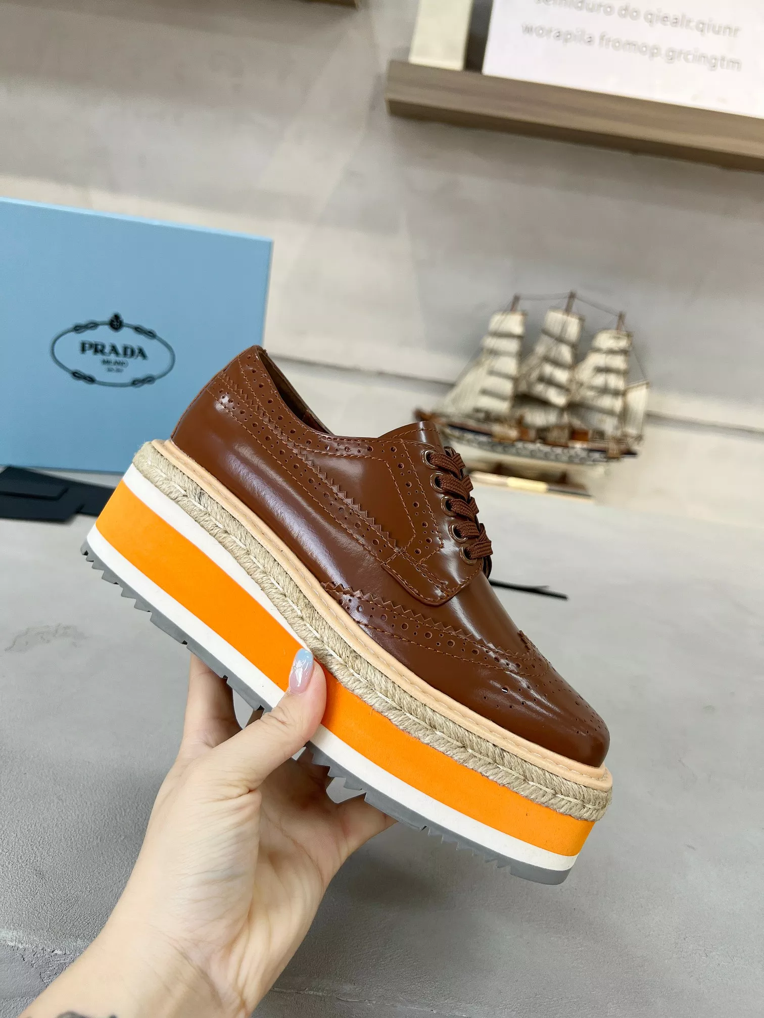 Modern 9330 Prada Casual Shoes For Women